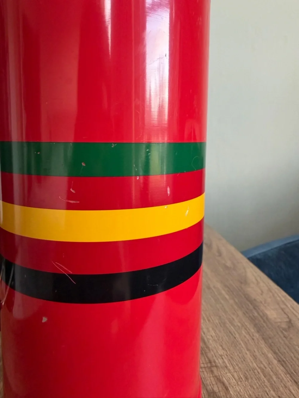 STANLEY INSULATED VACUUM THERMOS bottle Pendleton National Park Stripes red - Picture 5 of 13